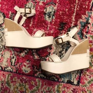 Tory Burch Platform Wedges